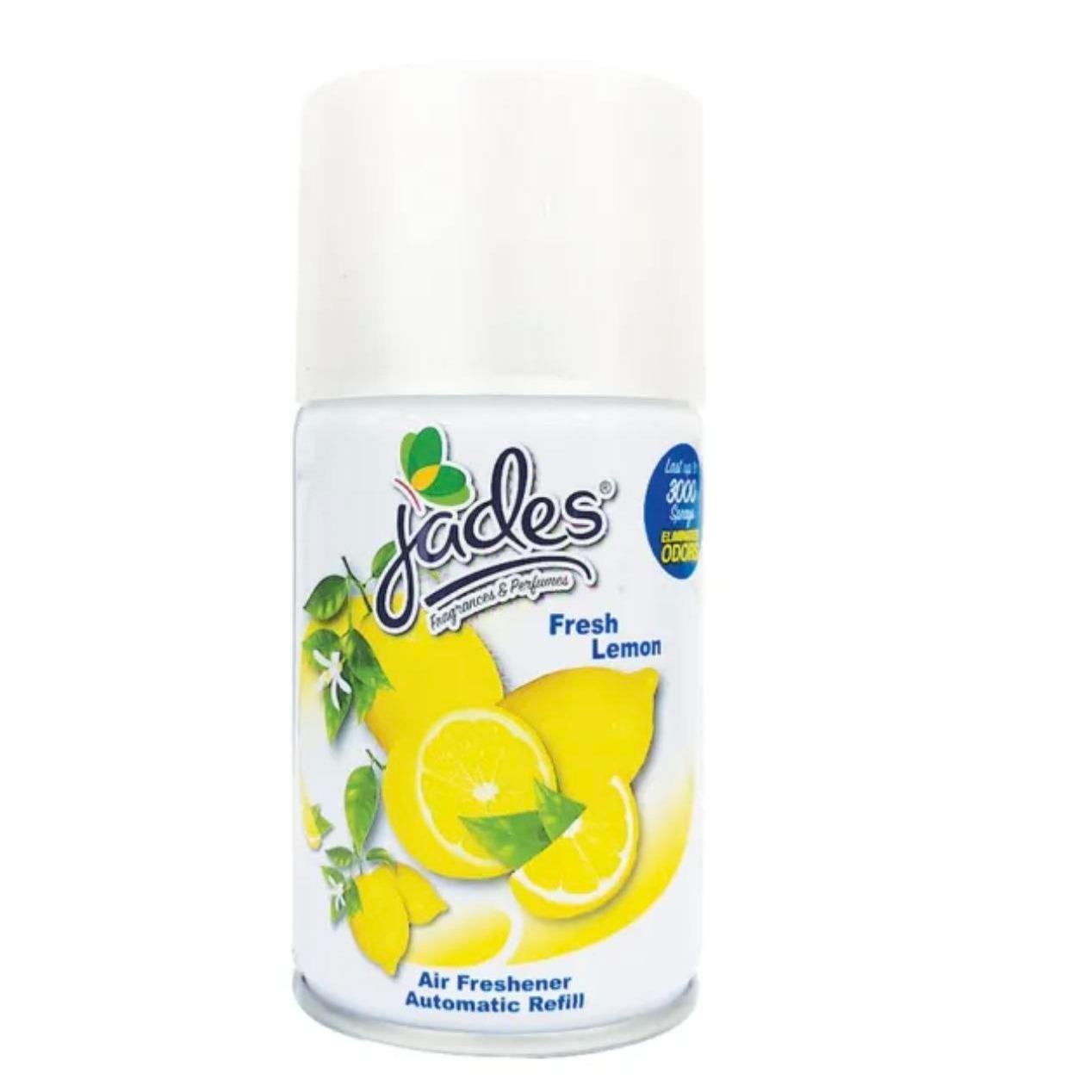 Jades Automatic Spray Refill | Glade Compatible Scent Fragrance Air freshener Lemon Flower Perfume Scented Lavender