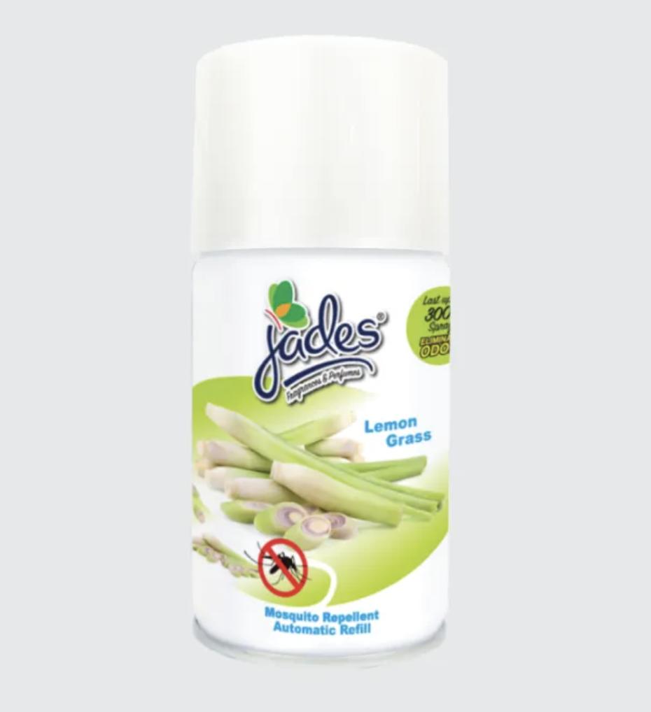 Jades Automatic Spray Refill | Glade Compatible Scent Fragrance Air freshener Lemon Flower Perfume Scented Lavender