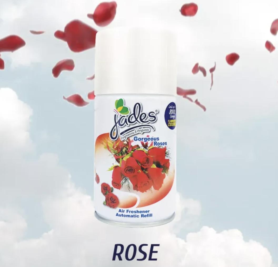 Jades Automatic Spray Refill | Glade Compatible Scent Fragrance Air freshener Lemon Flower Perfume Scented Lavender