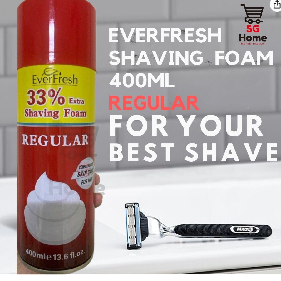 Everfresh Shave Foam Moisturizing 400ML