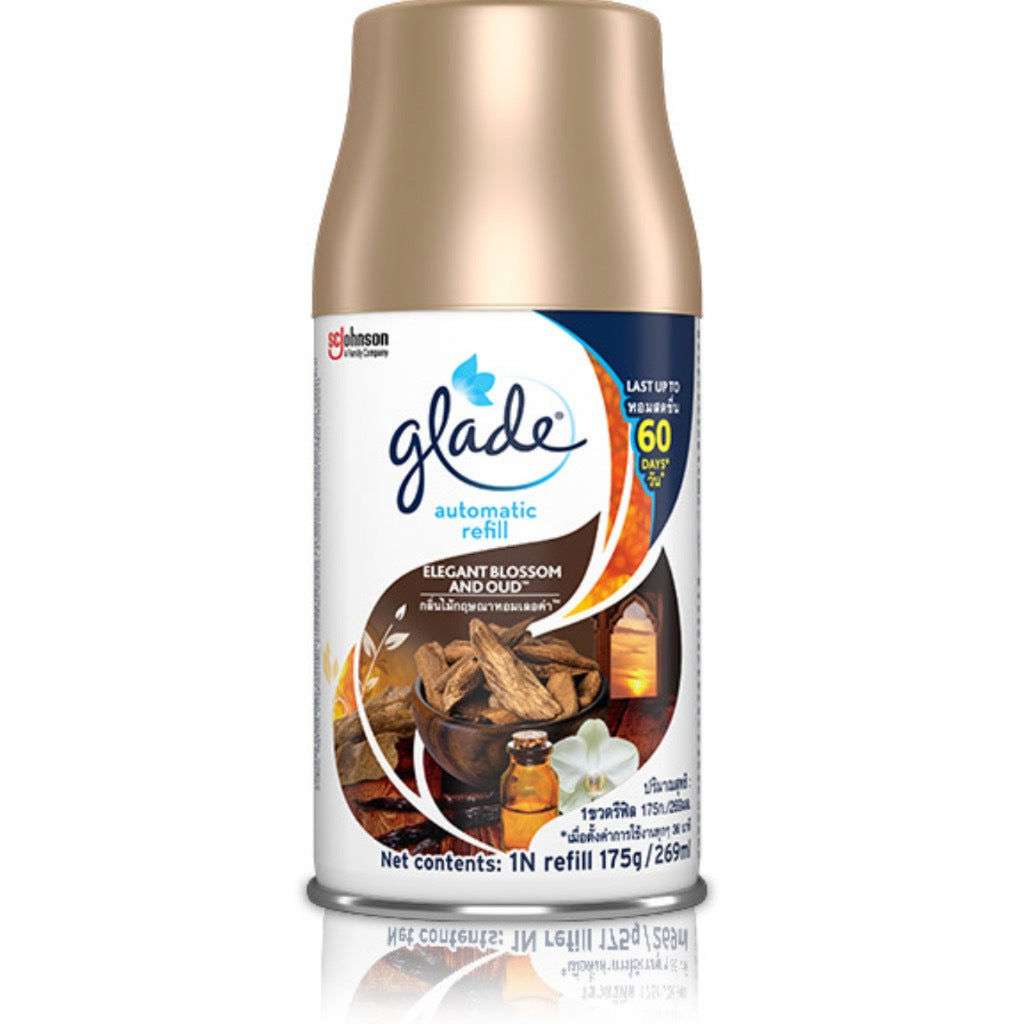 Glade Automatic Spray Refill Scent Fragrance Air freshener Aroma Diffuser Automatic Spray Device Compatible 146g l 225ml