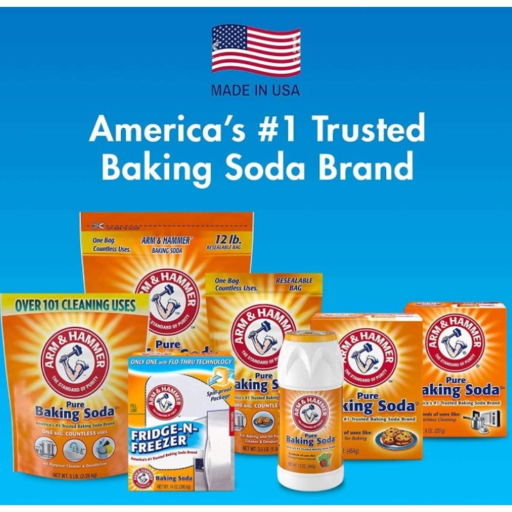 Arm & Hammer Pure Baking Soda 454g Local Stocks