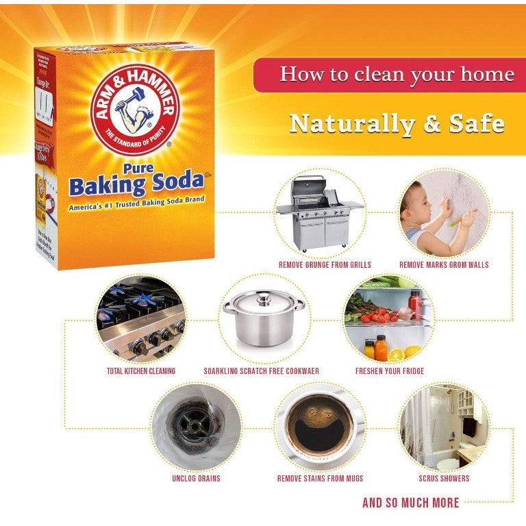 Arm & Hammer Pure Baking Soda 454g Local Stocks