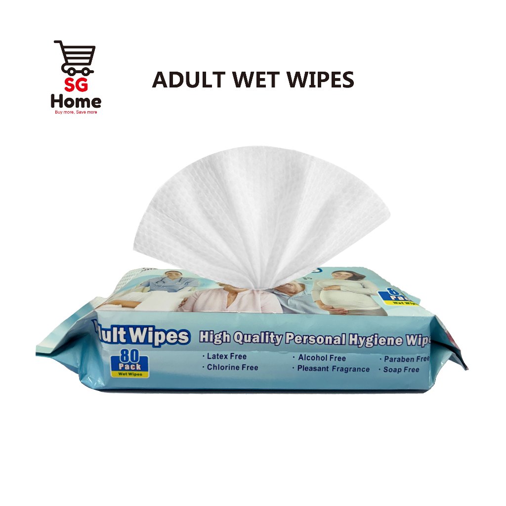 Everfresh Adult Wet Wipes 80Sheets | Pack (N20609)
