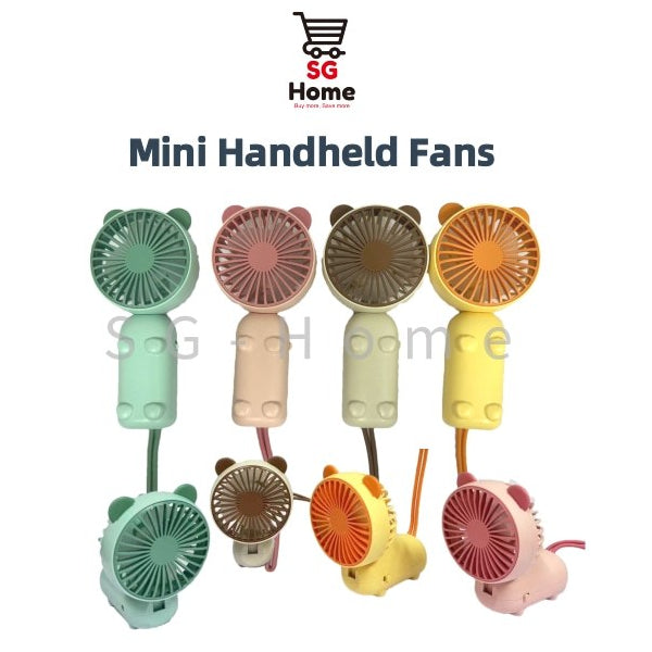 SG STOCK Mini Fan USB Handheld Fans | Table Fans can stand