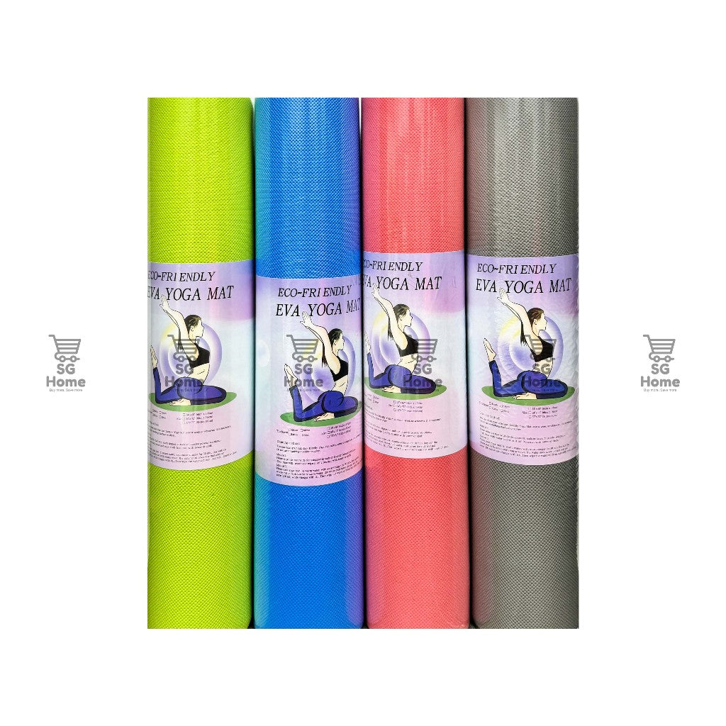 Yoga Mat Anti-skid Sports Fitness Mat 6MM Thick Foam 瑜伽垫