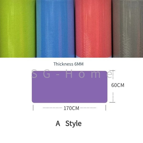 Yoga Mat Anti-skid Sports Fitness Mat 6MM Thick Foam 瑜伽垫