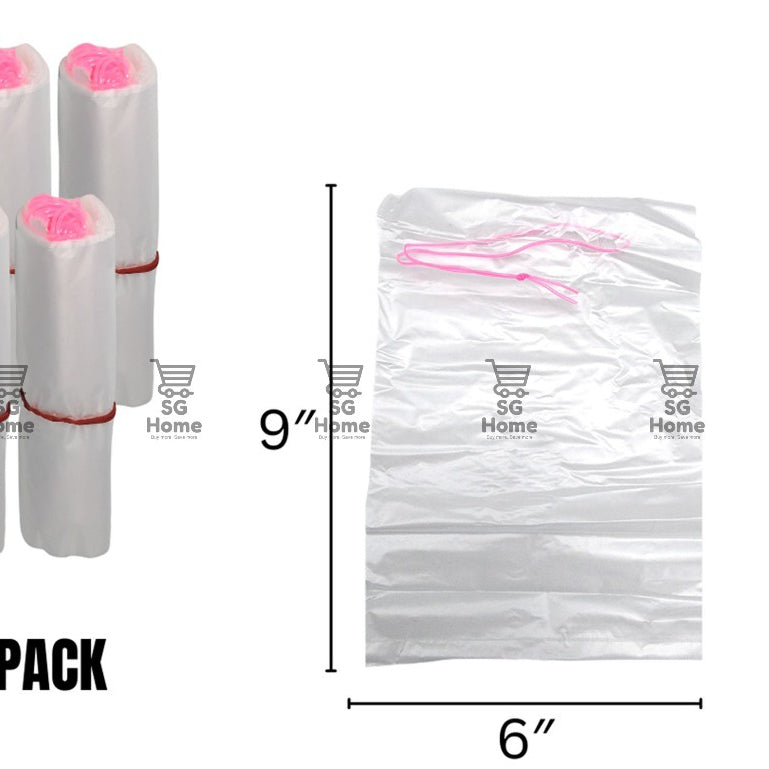 Food Bag HDPE Plastic Bag | String Food bag | High Quality |Food Grade HDPE Plastic Bag