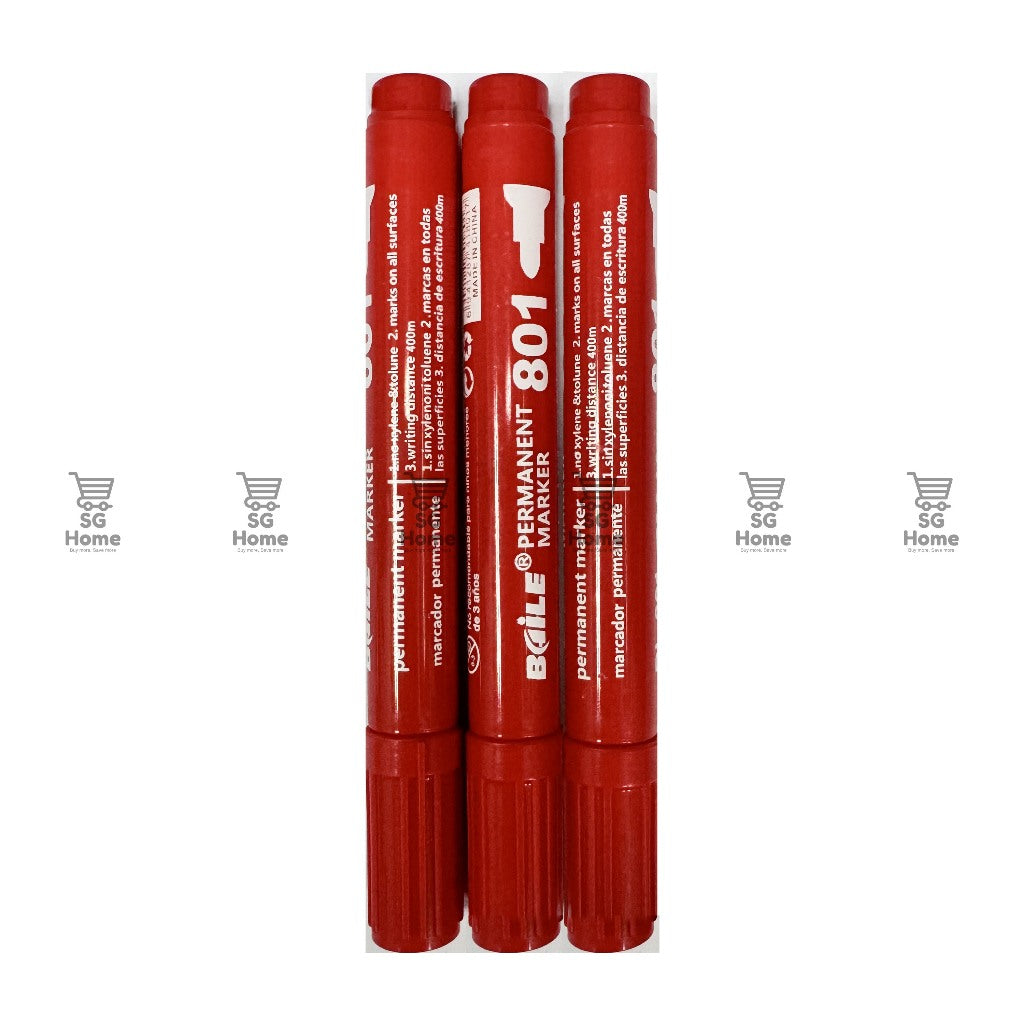 Markers | Whiteboard markers | Permanent markers | Black/red/blue | Waterproof and quick-drying