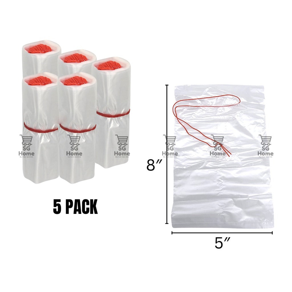 Food Bag HDPE Plastic Bag | String Food bag | High Quality |Food Grade HDPE Plastic Bag