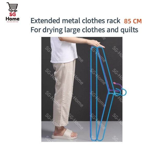 Extra Thick Metal Hanger Anti-Slip Pvc Stainless Steel SET