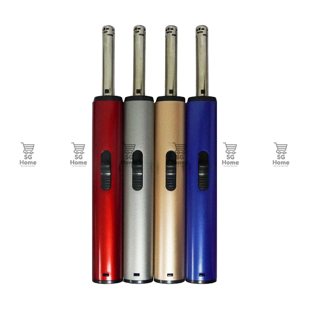 Windproof Lighter Kitchen Lighter Gas Lighter Jet Stove Gas BBQ Lighter Safe | Muliti Color