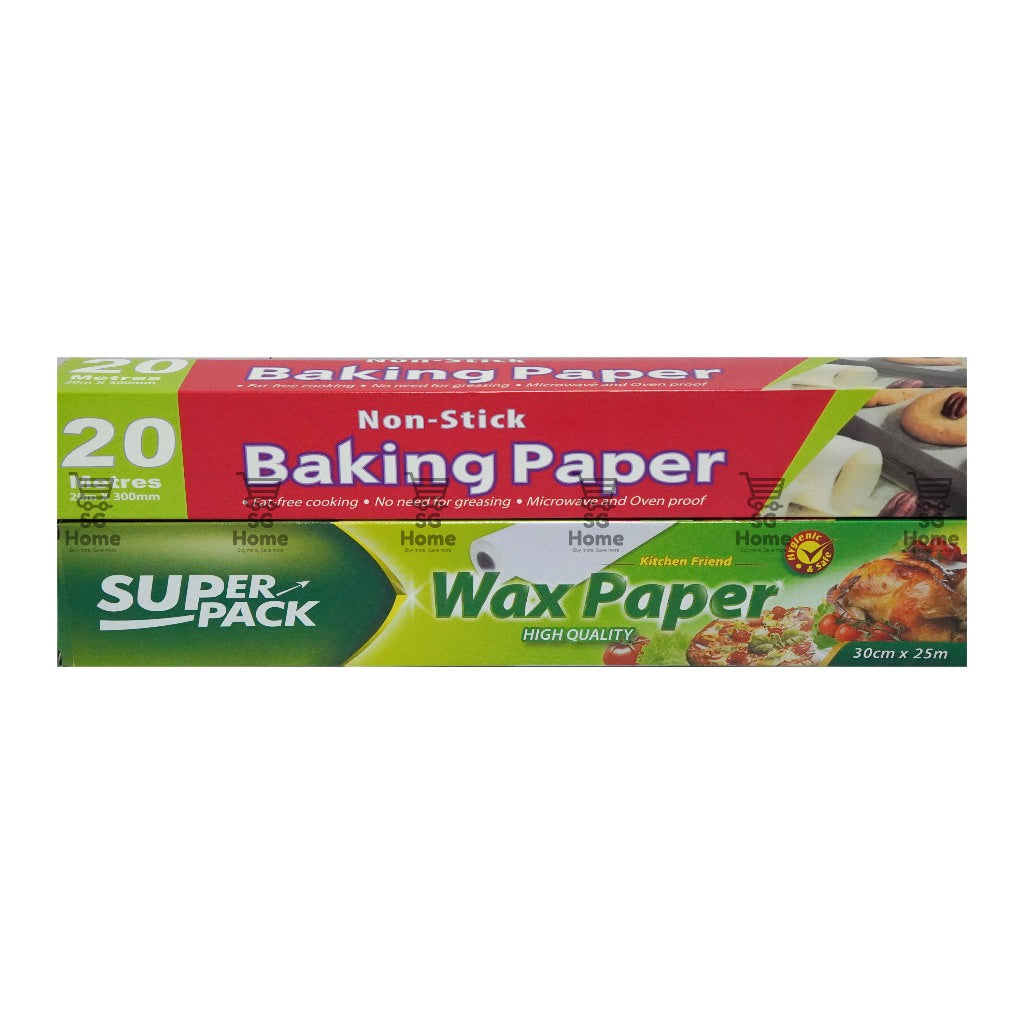 Non stick Baking Paper | Wax Paper | Heavy Duty Aluminum Foil | Food Grade 300mm
