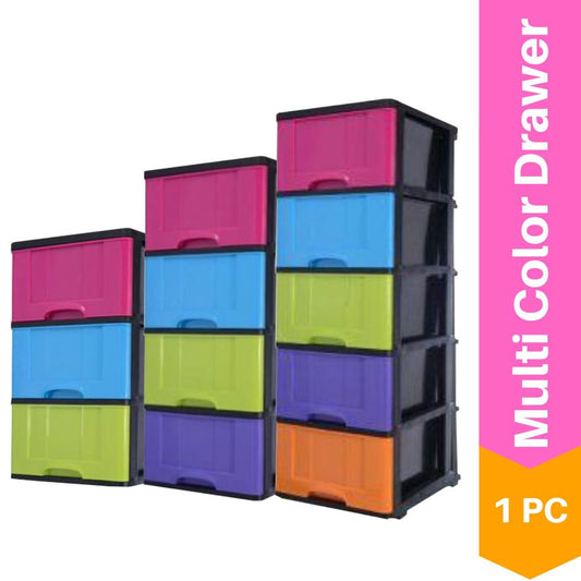 Century Multi tier Plastic drawer 3/4/5 Tier