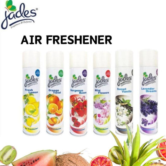 Jades Air Freshener |  Fresh Aroma Spray  | Toilet Fresher | Deodorize  Lemon| Lavender 300ml