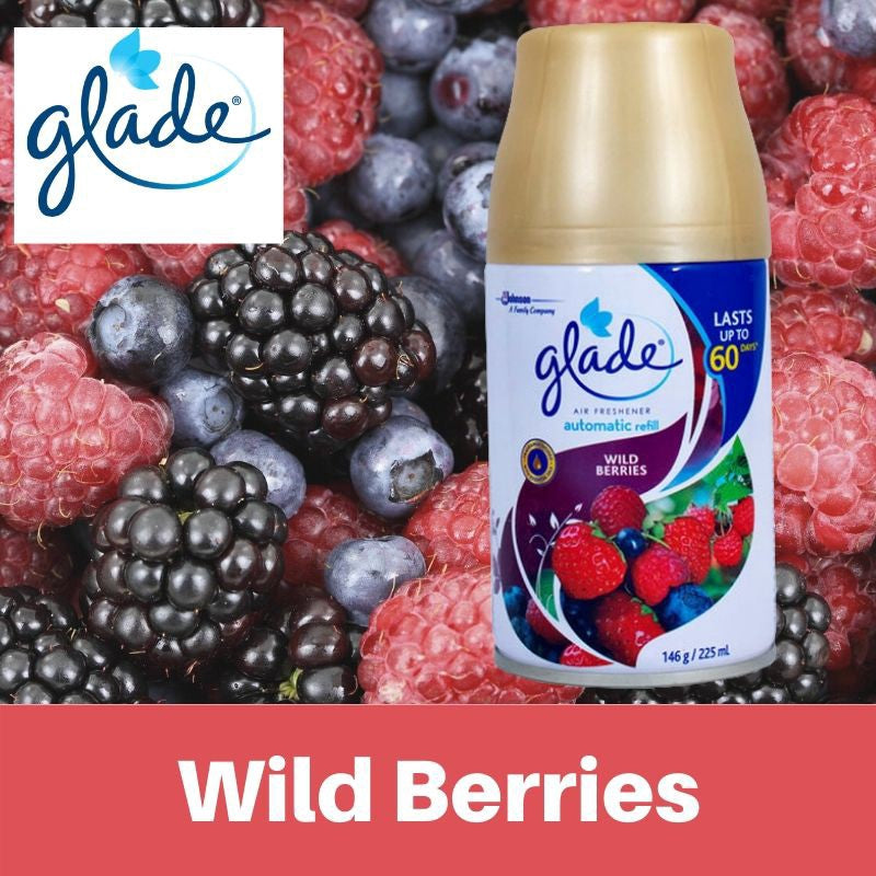 Glade Automatic Spray Refill Scent Fragrance Air freshener Aroma Diffuser Automatic Spray Device Compatible 146g l 225ml