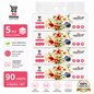 [4 packs] Tissue Paper Soft Packet | Pack Tissues | Tissue Cover Facial Tissue l 100% Virgin Pulp 130 sheets | 3 Ply