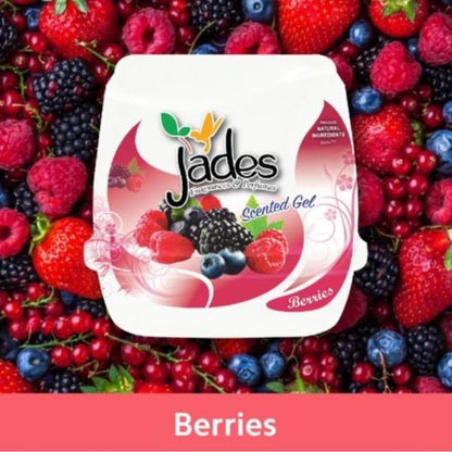 Jades Scented Gel Air Fresheners Car House Toilet  180g