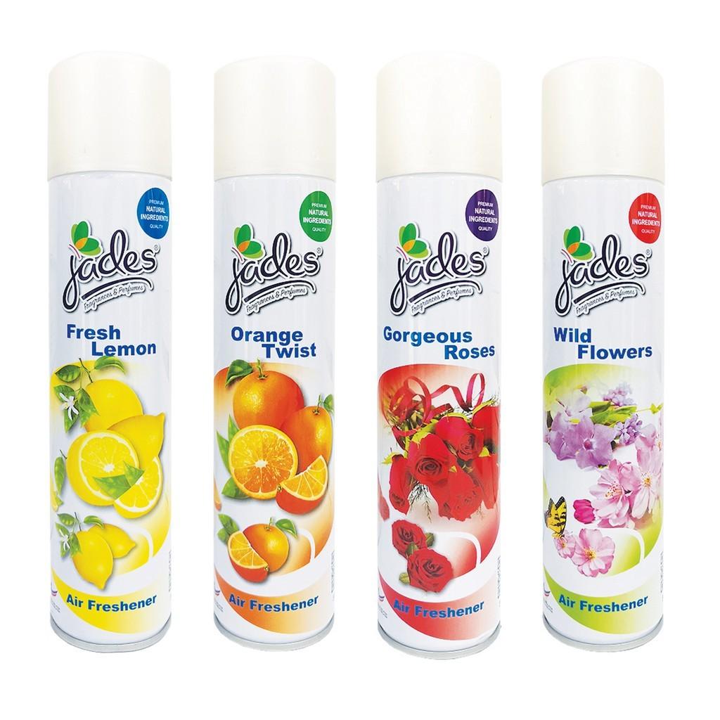 Jades Air Freshener |  Fresh Aroma Spray  | Toilet Fresher | Deodorize  Lemon| Lavender 300ml