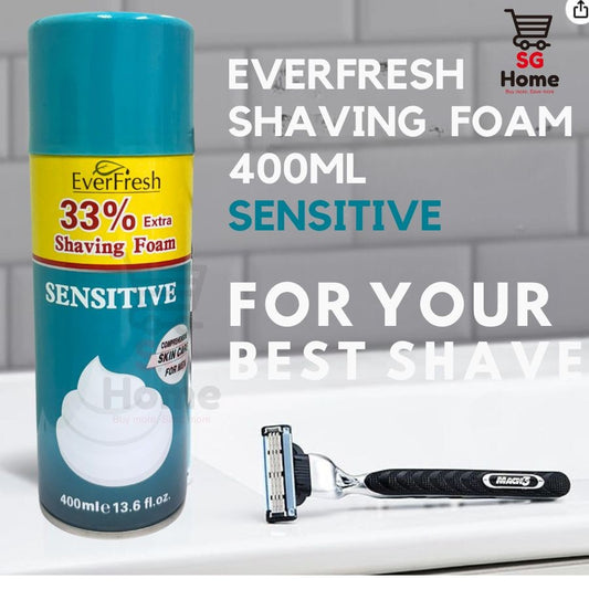 Everfresh Shave Foam  Moisturizing 400ML