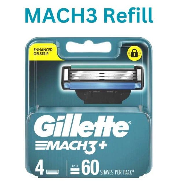 Gillette Shaver Razor Mach 3 |  Refills