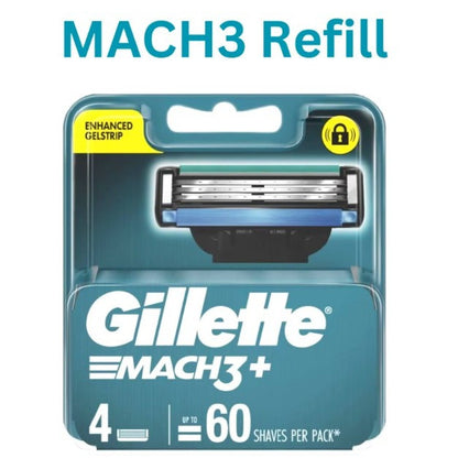 Gillette Shaver Razor Mach 3 |  Refills