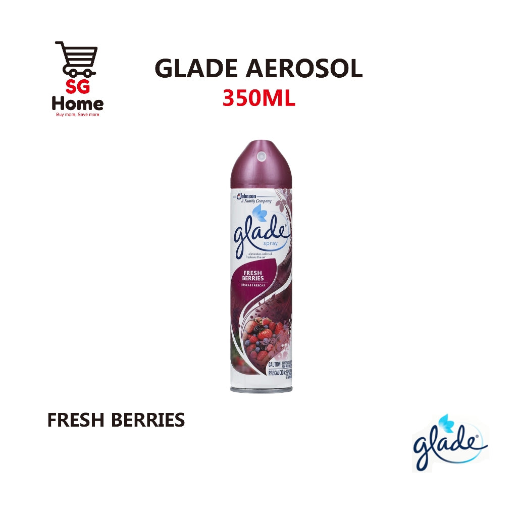 Glade Air Freshener Spray Fragrance Scent Spray Deodorizer Home | Car Ocean Peony Lemon Lavender 350ml [Mix & Match]