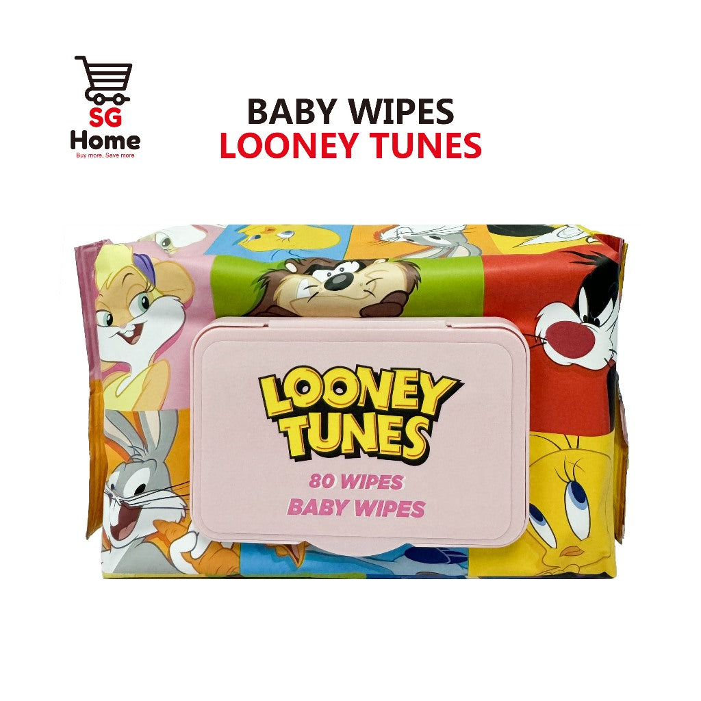 Baby Wet Wipes Mini Tissue Thick Tissue Looney Tunes Cartoon wipes HEAPEST ©