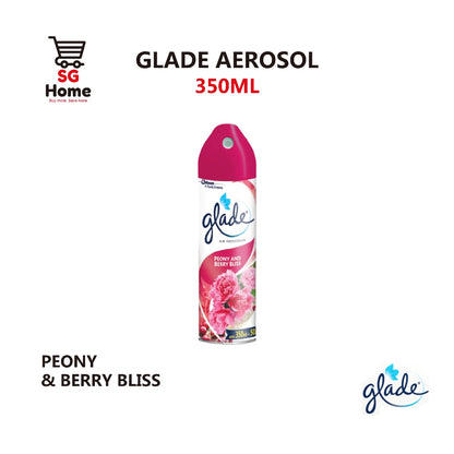 Glade Air Freshener Spray Fragrance Scent Spray Deodorizer Home | Car Ocean Peony Lemon Lavender 350ml [Mix & Match]