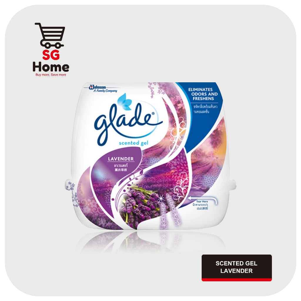 Glade Scented Gel Air Fresheners l Fragrance Car House Toilet Room -180g | 170g  [Mix & Match]