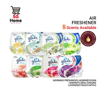 Glade Scented Gel Air Fresheners l Fragrance Car House Toilet Room -180g | 170g  [Mix & Match]