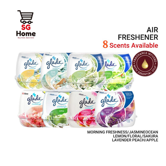 Glade Scented Gel Air Fresheners l Fragrance Car House Toilet Room -180g | 170g  [Mix & Match]
