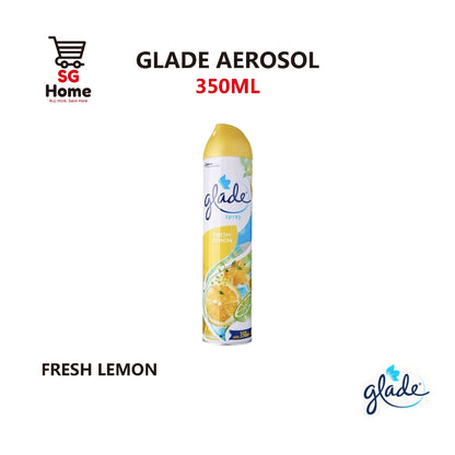 Glade Air Freshener Spray Fragrance Scent Spray Deodorizer Home | Car Ocean Peony Lemon Lavender 350ml [Mix & Match]