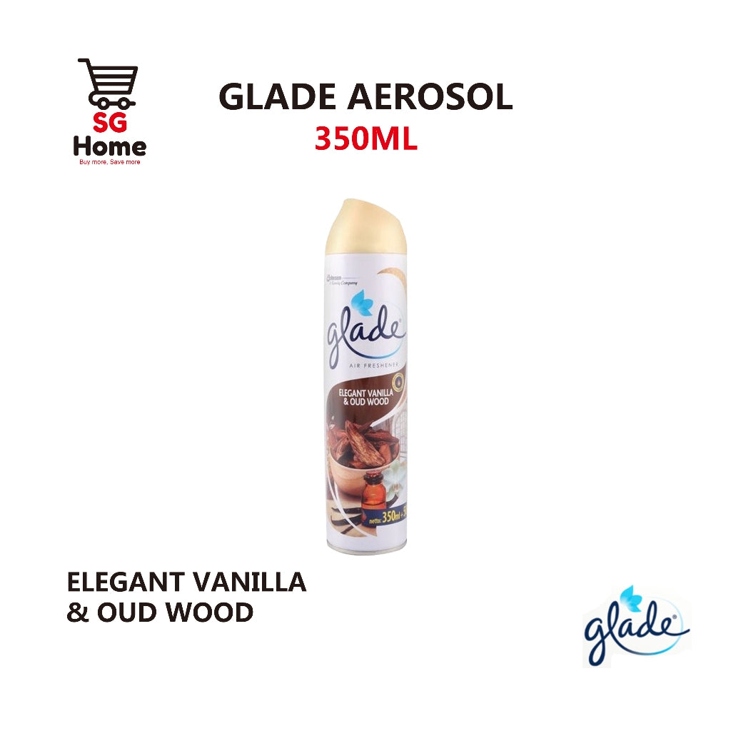 Glade Air Freshener Spray Fragrance Scent Spray Deodorizer Home | Car Ocean Peony Lemon Lavender 350ml [Mix & Match]