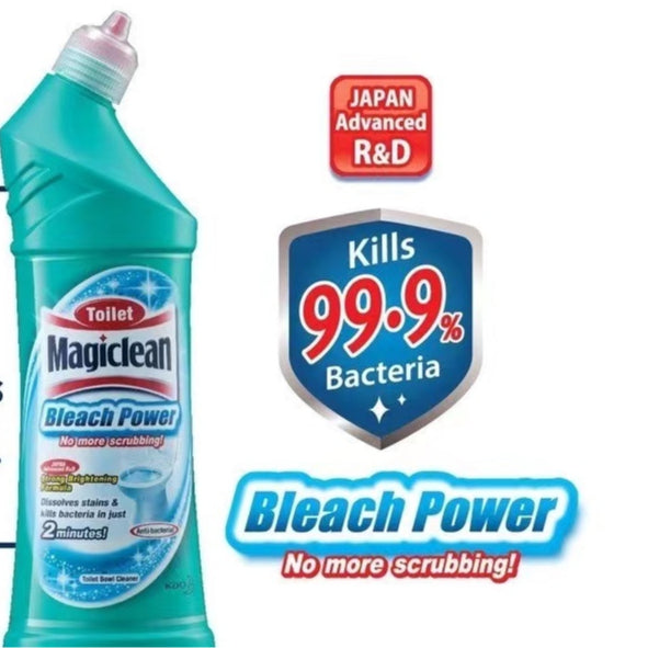 Kao Magiclean Toilet Bleach Power Cleaner 500ml | Bottle