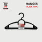 Anti-Slip Hanger Plastic Clothes hanger Non slip  l 8Pcs / Set