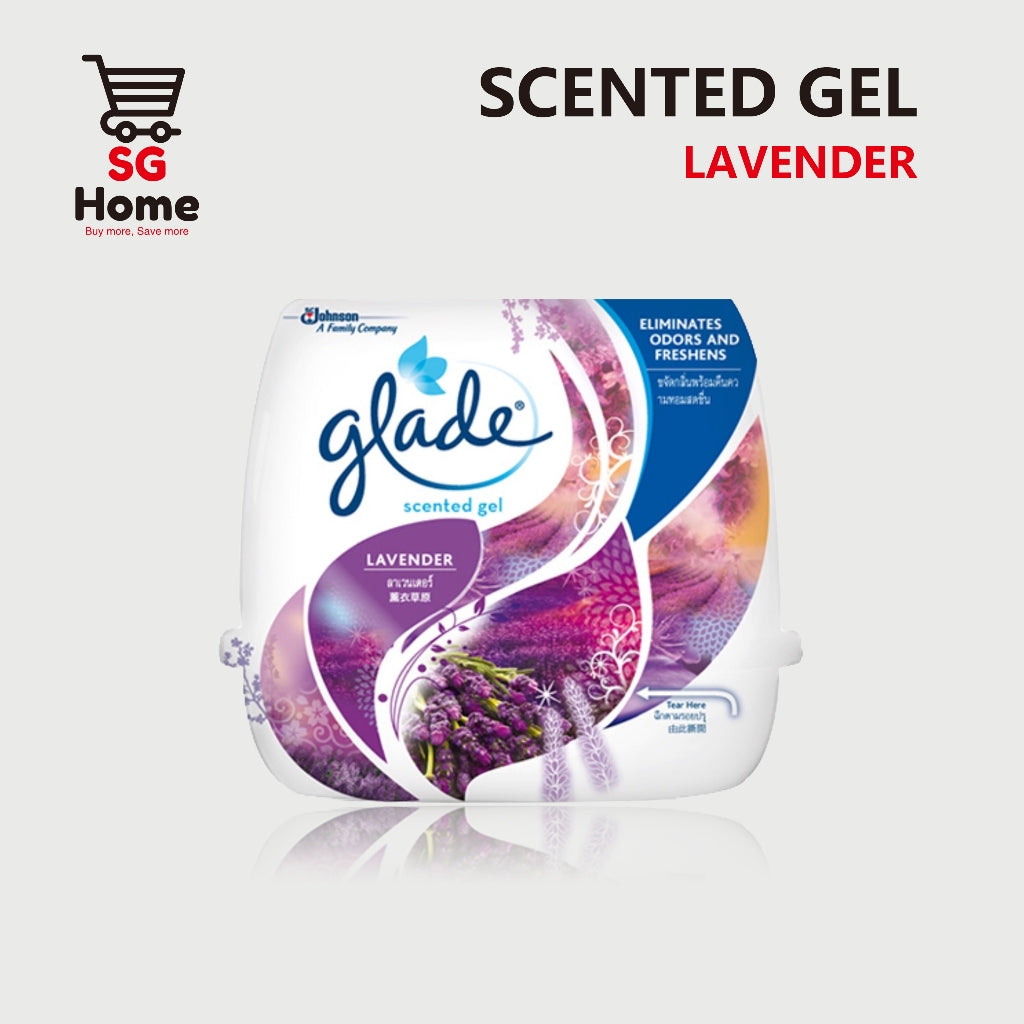 Glade Scented Gel Air Fresheners l Fragrance Car House Toilet Room -180g | 170g  [Mix & Match]