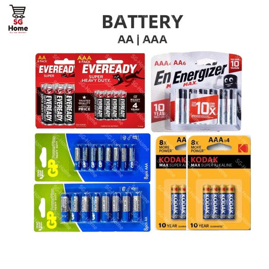 Battery AA / AAA  [Mix & Match]