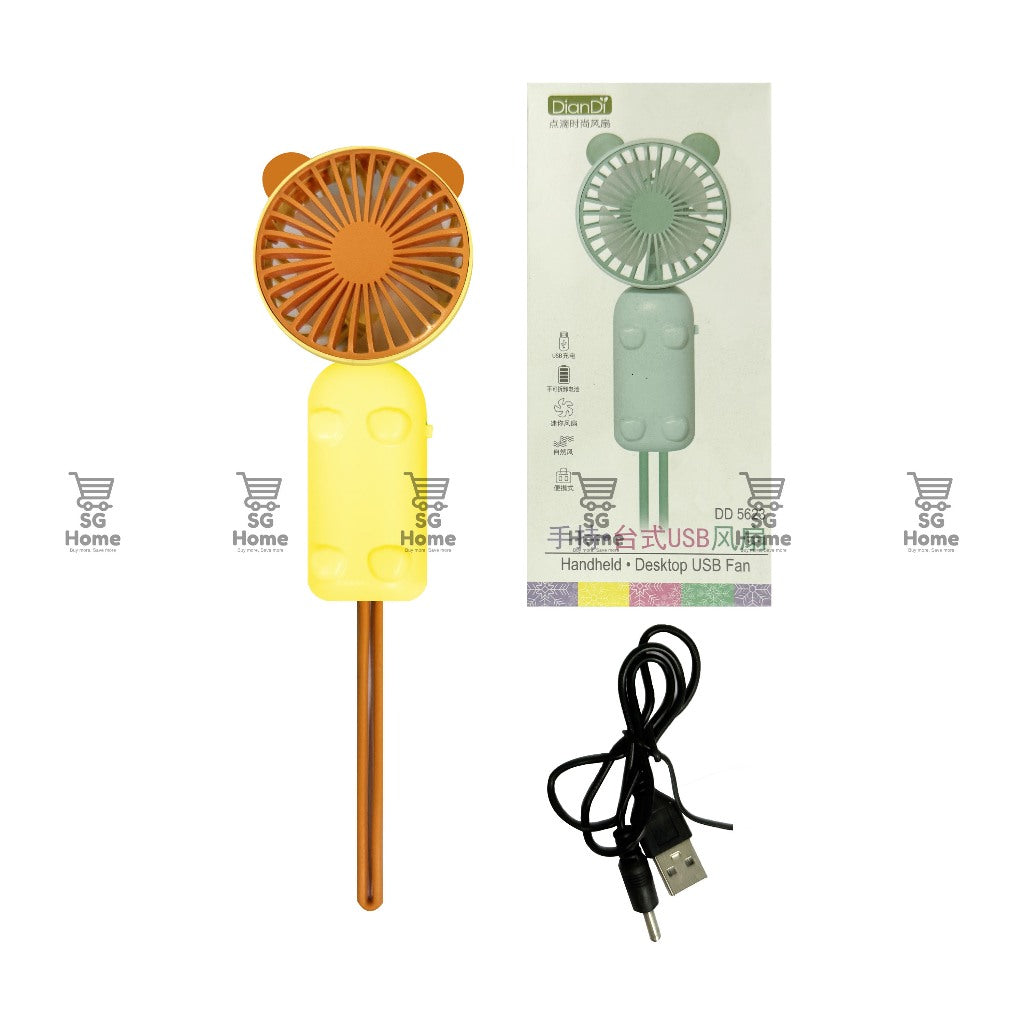 SG STOCK Mini Fan USB Handheld Fans | Table Fans can stand