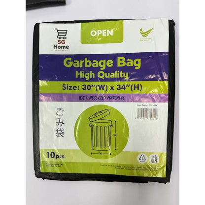 Trash bag Big Garbage bag | Rubbish Bin Bag | Drawstring Home | office | outdoor Recycled Material [Mix]