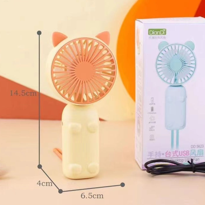 SG STOCK Mini Fan USB Handheld Fans | Table Fans can stand