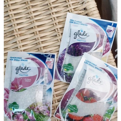 Glade Hang It Fresh Fragrance Beads Air Fresheners Beads  8g / Pack