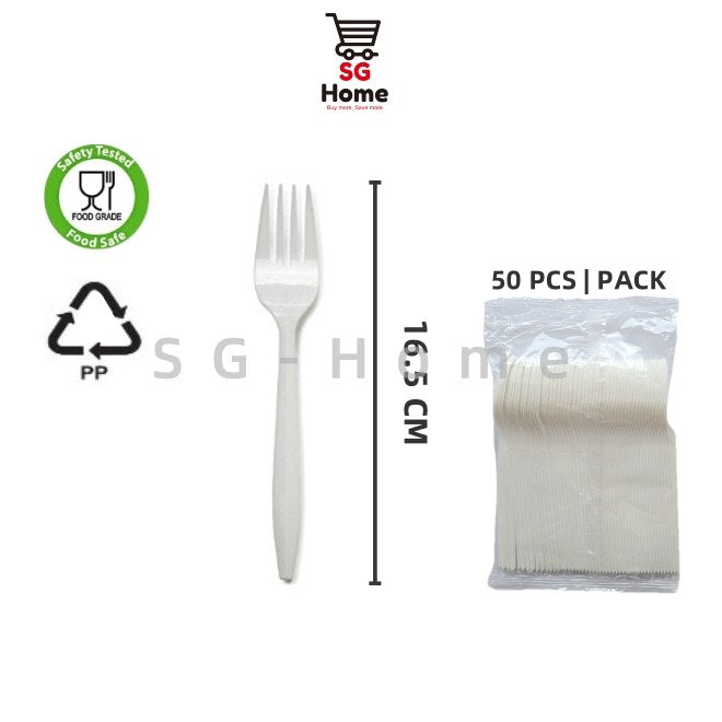 Disposable Paper Plate | Tableware Food Grade Safe |  Spoons | Forks | Straw | Stirrer 5PP