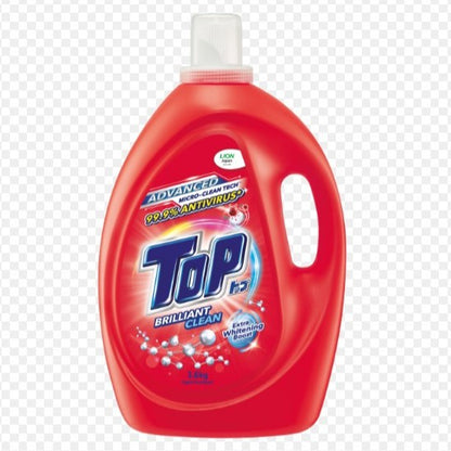 TOP Liquid Laundry Detergent Brilliant Clean | Blooming Pleasures | Stain Buster | 3.6kg X 4 Bottles