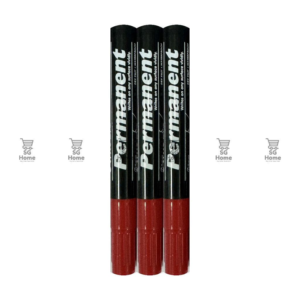 Markers | Whiteboard markers | Permanent markers | Black/red/blue | Waterproof and quick-drying