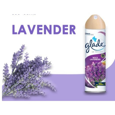 Glade Air Freshener Spray Fragrance Scent Spray Deodorizer Home | Car Ocean Peony Lemon Lavender 350ml [Mix & Match]