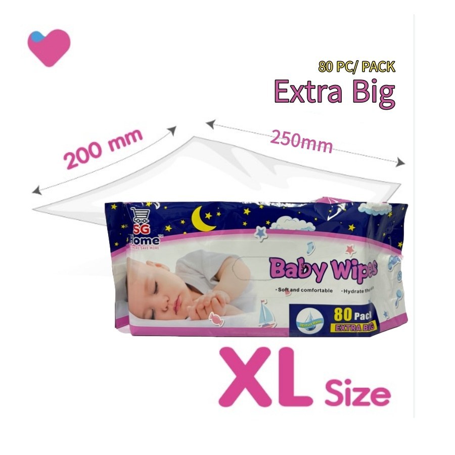 Baby Wipes Wet tissue Pure Water 24 Packs | Carton