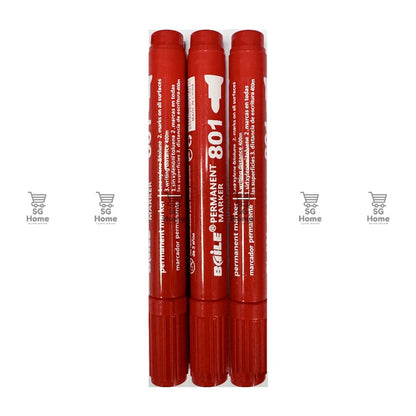 Markers | Whiteboard markers | Permanent markers | Black/red/blue | Waterproof and quick-drying