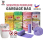 Trash Bags Garbage Bags | Rubbish Bin Bag | Drawstring Kitchen Bag with fragrant | Biodegradable 25 Pcs | Roll