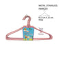 Extra Thick Metal Hanger  Anti-Slip Pvc Stainless Steel  SET